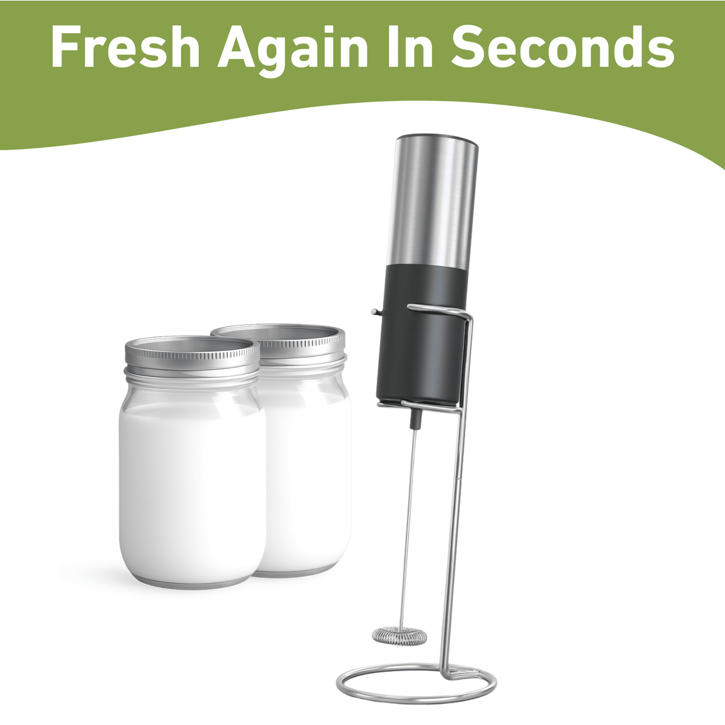 Stainless Steel Milk Frother My Store