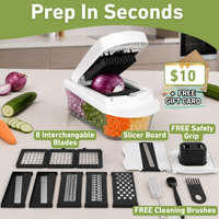 Fresh Prep Chopper Bundle Kitchwave
