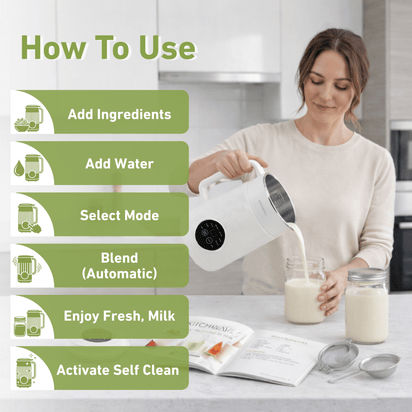 8-in-1 Nut Milk Maker Bundle My Store