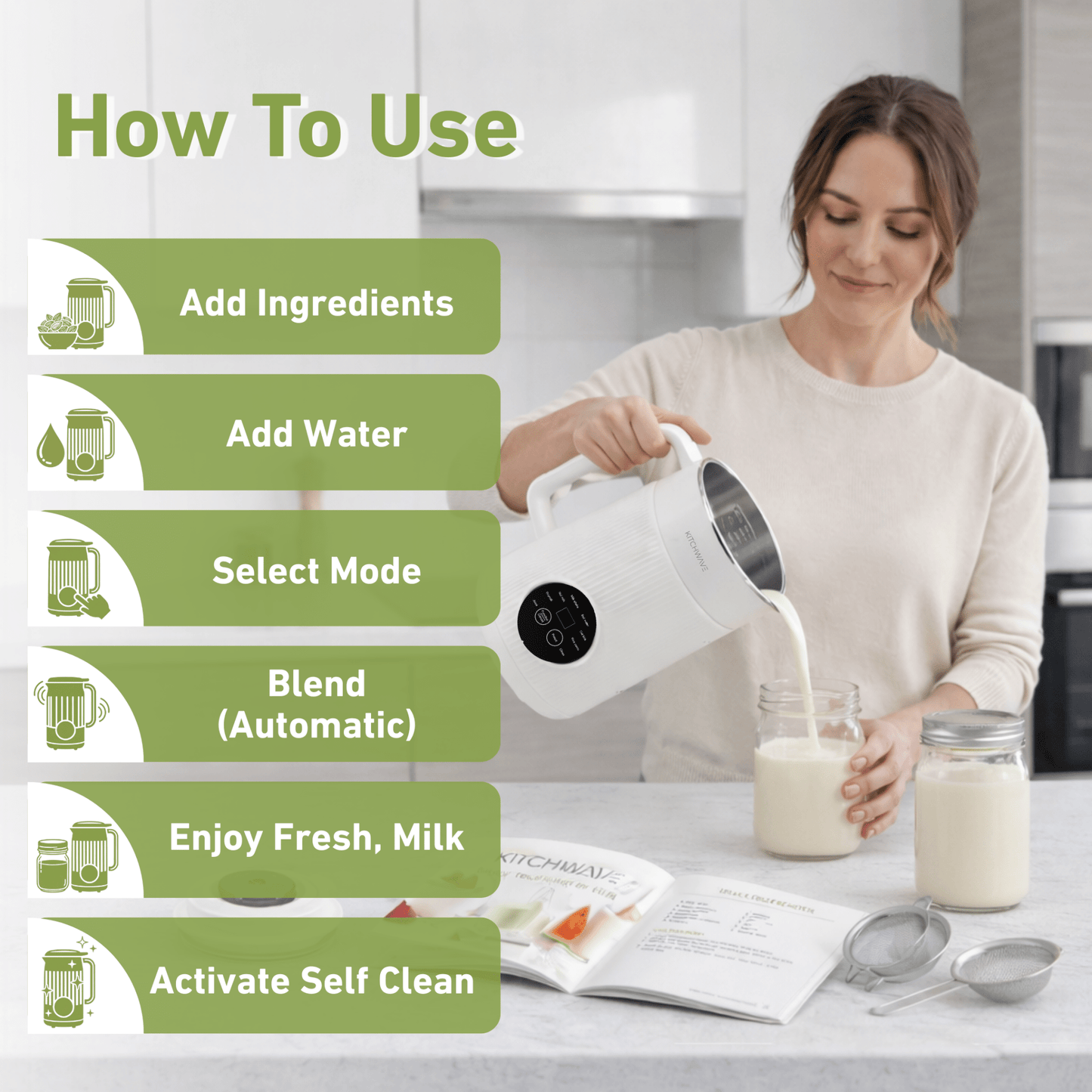 8-in-1 Nut Milk Maker Bundle My Store